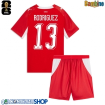 Maglie da calcio Svizzera Ricardo Rodriguez #13 Prima Maglia Bambino Mondiali 2026  Manica Corta (+ Pantaloni corti)